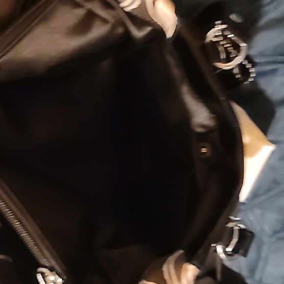 Coach Ashley Hand Bag Drawn Scarf Shoulder Bag - Picture 3 of 6